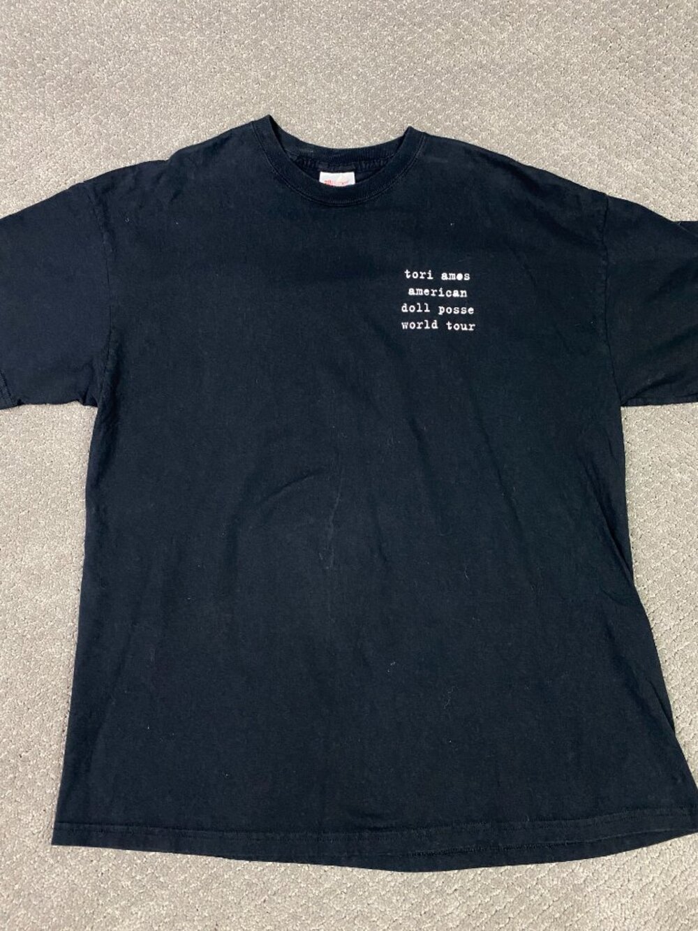 Tori Amos American Doll Posse Tour T Shirt Adult XL fits like a Medium